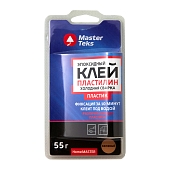 Клей специальный MasterTeks Homemaster холодная сварка для пластика бежевый 55 гр