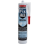 Клей-Герметик Soudal Fix All Crystal универсальный МС-полимер прозрачный 290 мл