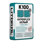 Клей Litokol Hyperflex K100 для плитки белый 20 кг