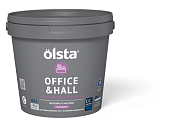Краска интерьерная Olsta Office&hall для офисов и холлов база С 0,9 л