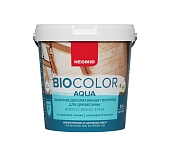 Деревозащитное средство Neomid Bio Color Aqua морозное небо 0,9 л