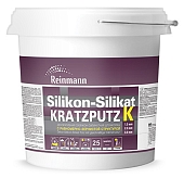 Штукатурка декоративная Reinmann Silikon-Silikat KratzPutz K 2 мм 25 кг