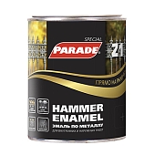 Грунт-эмаль Parade Hammer Enamel Z1 гладкий RAL3005 вишнёвый 0,45 л