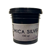 Декоративная добавка Luxus Paint Mica silver 100гр