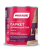 Лак паркетный Parade L10 Паркет & Деревянный пол глянцевый 0,75 л