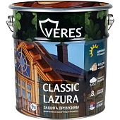 Деревозащитное средство Veres Classic Lasura №2 сосна 9 л