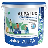 Краска интерьерная Alpa Alpalux база С 0,9 л