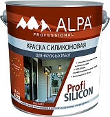 Краска фасадная Alpa Profi Silicon база А 9 л