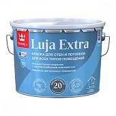 Краска влагостойкая Tikkurila Luja Extra 20 полуматовый база C 9 л