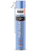 Пена монтажная Kudo Home 50+ бытовая всесезонная полиуретановая 1000 мл