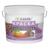 Краска специальная Лакра эластичная белый 6 кг