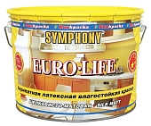 Краска влагостойкая Symphony Euro Life латексная база С 0,9 л