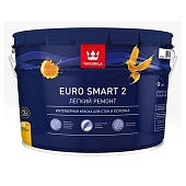 Краска интерьерная Tikkurila Euro Smart 2 база А 9 л