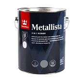 Краска специальная Tikkurila Metallista по ржавчине серебро 2,3 л