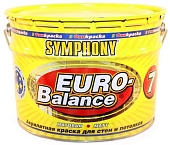 Краска интерьерная Symphony Euro Balance 7 база А 0,9 л