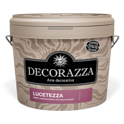 Декоративное покрытие DECORAZZA Lucetezza ORO LC-800 1л