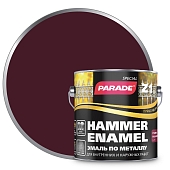 Грунт-эмаль Parade Hammer Enamel Z1 гладкий RAL3005 вишнёвый 2,5 л