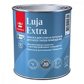 Краска влагостойкая Tikkurila Luja Extra 20 полуматовый база C 0,9 л