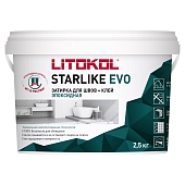 Затирка эпоксидная Litokol Starlike Evo S.130 Grigio Ardesia 2,5 кг