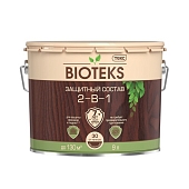 Деревозащитное средство Bioteks 2в1 бесцветный 9 л