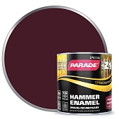 Грунт-эмаль Parade Hammer Enamel Z1 гладкий RAL3005 вишнёвый 0,75 л